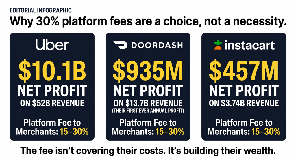 Editorial Infographic: Why 30% platform fees are a choice, not a necessity